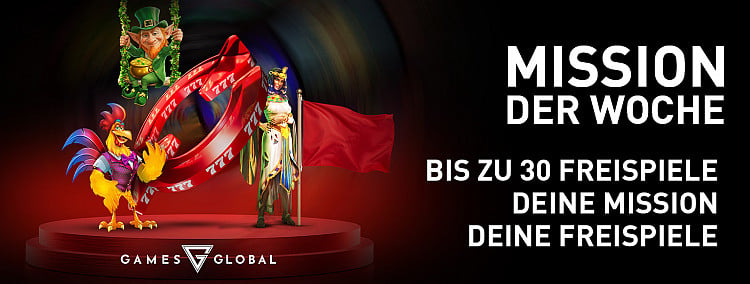 Mission der Woche: Bis zu 30 Freispiele!