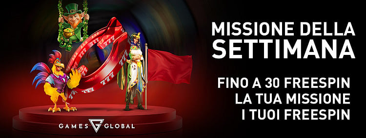 Missione della settimana: fino a 30 Free Spins