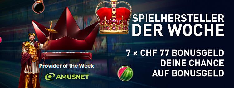 Spielhersteller der Woche: Amusnet