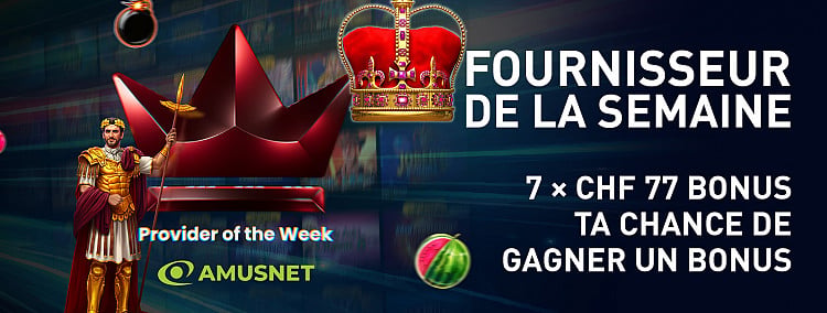 Fournisseur de la semaine : Amusnet
